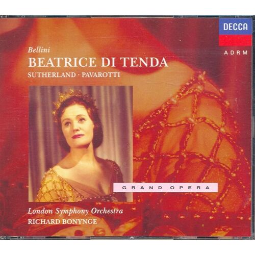 Beatrice Di Tenda Bellini / Sutherland / Pavarotti / Lso / Bonynge