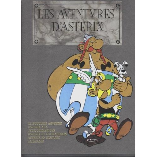Les Aventures D'astérix, Le Bouclier Arverne - Astérix Aux Jeux Olympiques - Astérix Et Le Chaudron - Astérix En Hispanie - La Zizanie