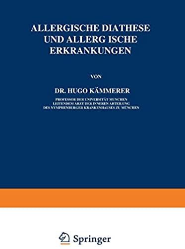 Allergische Diathese Und Allergische Erkrankungen