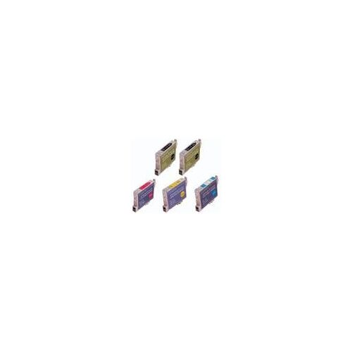 Lot de 4 cartouches Grande capacité - TO 441 Black grande capacité - TO442 TO443 TO444