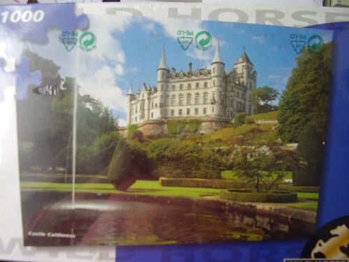Wild Horse Décor "Castle Caithness" - Puzzle 1 000 Pièces - Format 48,5 X 67 Cm