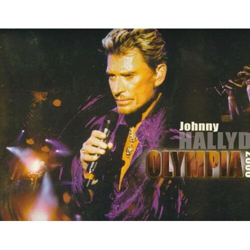 Johnny Hallyday - Coffret Promo Olympia 2000 Complet Cd Vhs 3 Vinyls Livret