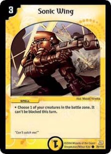 Duel Masters - Vo - Serie Atari - N°4 - Sonic Wing