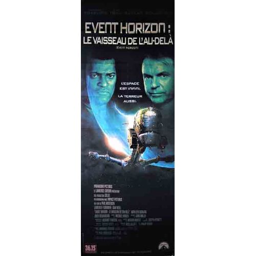 Event Horizon, Le Vaisseau De L'aù-Delà - Affiche Du Film 58x154