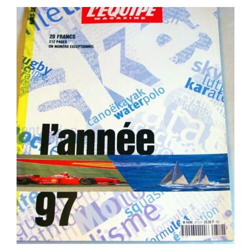 L'equipe Magazine Hors-Série  N° M  4496 : L'année 97