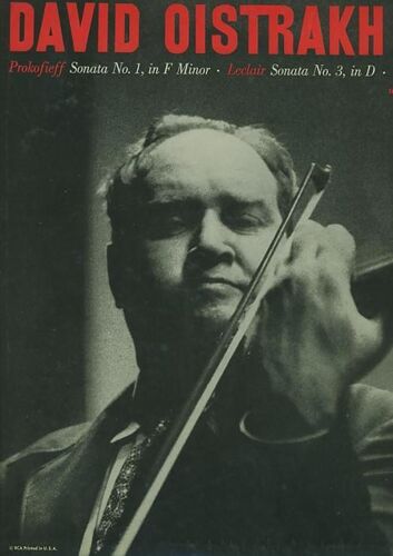 Prokofieff Sonata N° 1 - Leclair Sonata N° 3 In D - Locatelli Sonata In F Minor