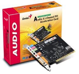 Genius Sound Maker Value 5.1 - Carte Son PCI