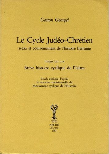 Le Cycle Judeo-Chretien