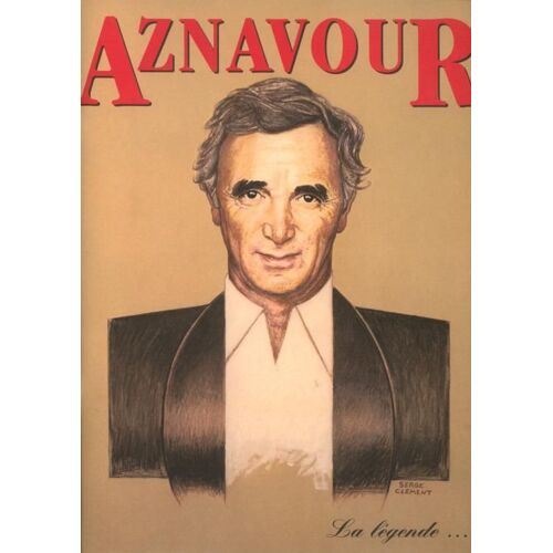Charles Aznavour - Programme - La Légende - 64 Pages - Inclus Une Carte Postale Dédicacée