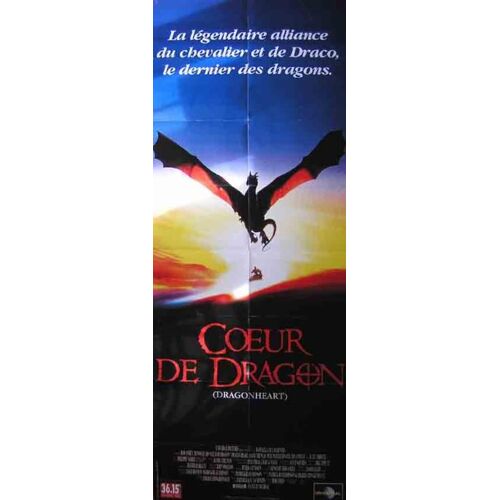 Coeur De Dragon - Affiche Du Film - 58x154