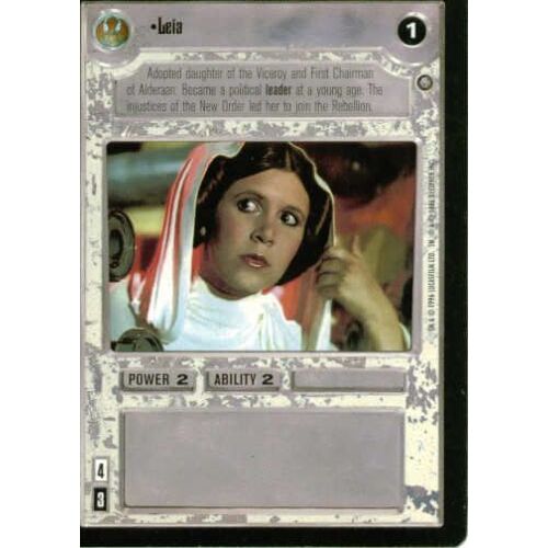 Star Wars C.C.G.  Decipher : Leia