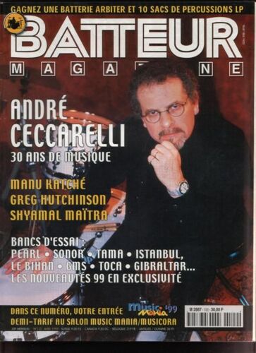 Batteur Magazine N° 122 : André Ceccarelli