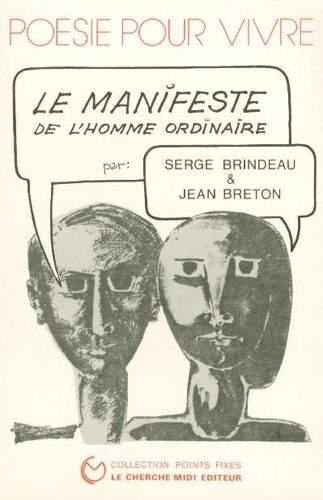 Poésie Pour Vivre - Manifeste De L'homme Ordinaire
