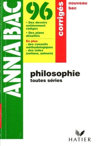 Annabac 96 Corriges Philosophi