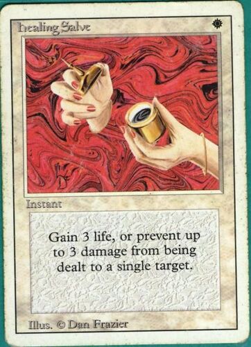 Healing Salve - 1res Edition Unlimited - Vo