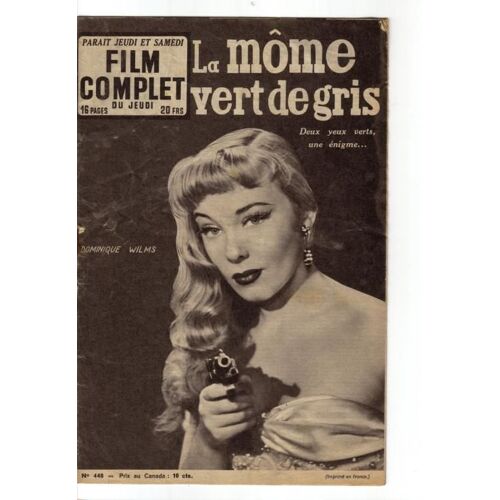 Film Complet N° 448 : La Môme Vert De Gris