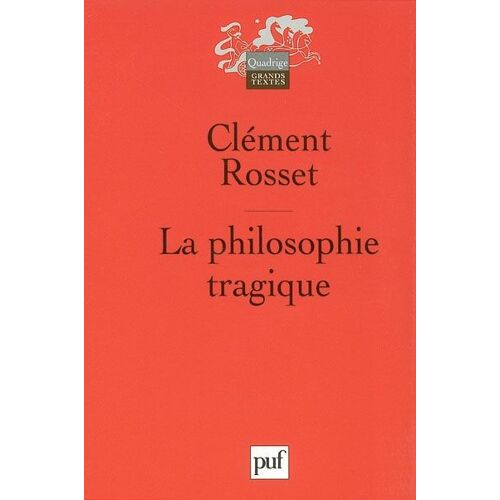 La Philosophie Tragique