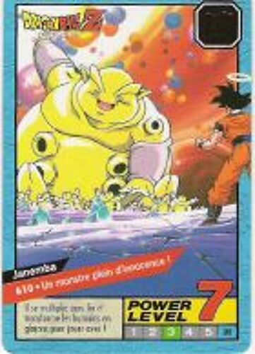Dragonball Z Power Level Carte N°610