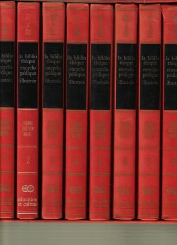 La Bibliotheque Encyclopedique Illustree 8 Volume
