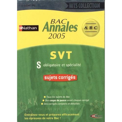 Annales Du Bac - Svt - Série S - 2005