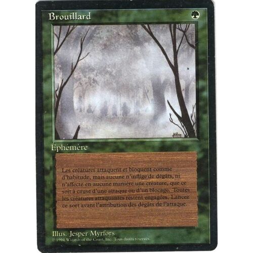 Brouillard - 3ieme Bord Noir - Vf