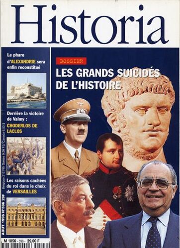 Historia N°596 : Les Grands Suicidés De L'histoire