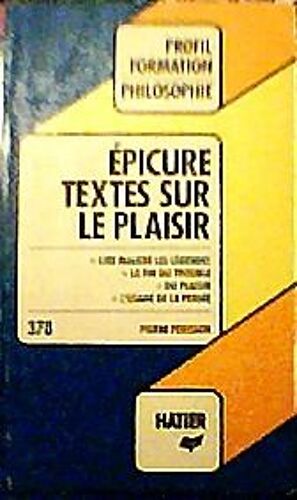 Textes Sur Le Plaisir
