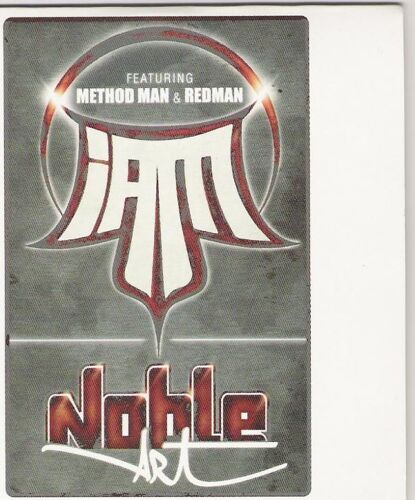 Iam Feat. Method Man & Redman - Noble Art - Single Promo