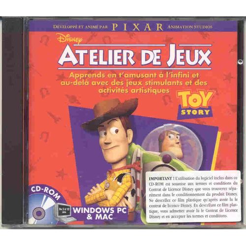 Atelier De Jeux Toy Story Pc