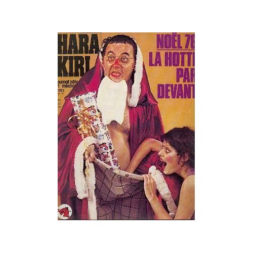 Hara Kiri N° 183 : Noel 76 La Hotte Par Devant