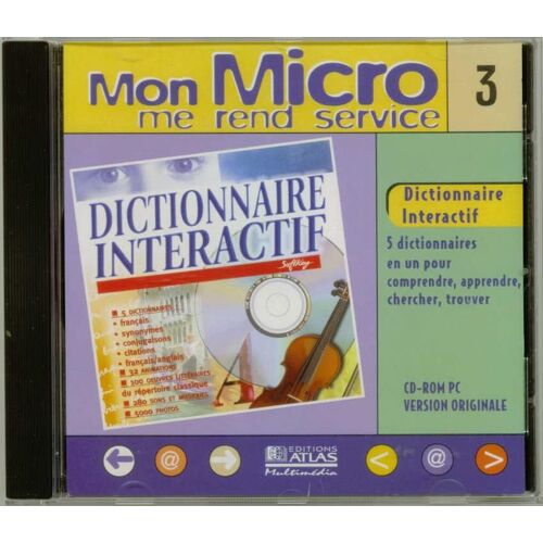 Mon Micro Me Rend Service N°3 - Dictionnaire Interactif