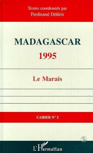 Cahier / Textes Coordonnés Par Ferdinand Déléris Tome 2 - Le Marais