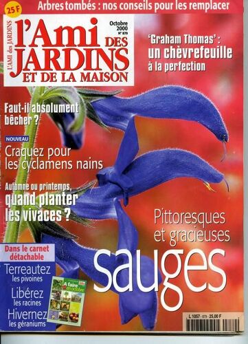 L'ami Des Jardins Et De La Maison N° 879 : Pittoresques Et Gracieuses Sauges