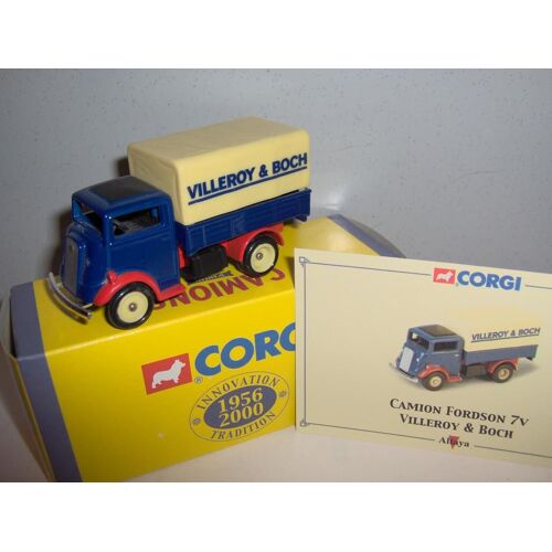 Fordson 7v - Camion "Villeroy Et Bosh" - 1948 - 1/70 Ème-Corgi
