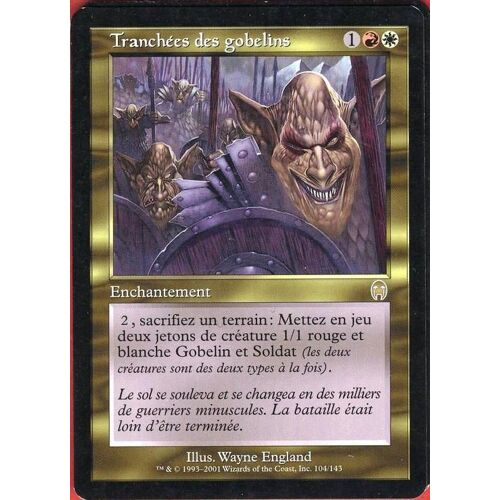 Tranchées Des Gobelins (Or) (Édition Apocalypse)