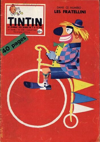 Tintin N° 558 : Les Fratellini
