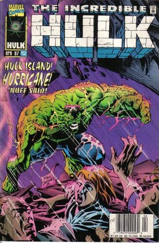 The Incredible Hulk N° 452 : Hulk Island! Hurricane ! Nuff Said!