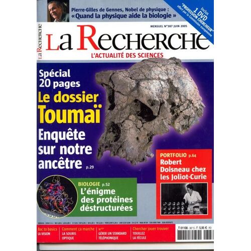 La Recherche N° 387 : Dossier Toumai