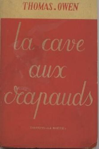 La Cave Aux Crapauds (10 Nouvelles)