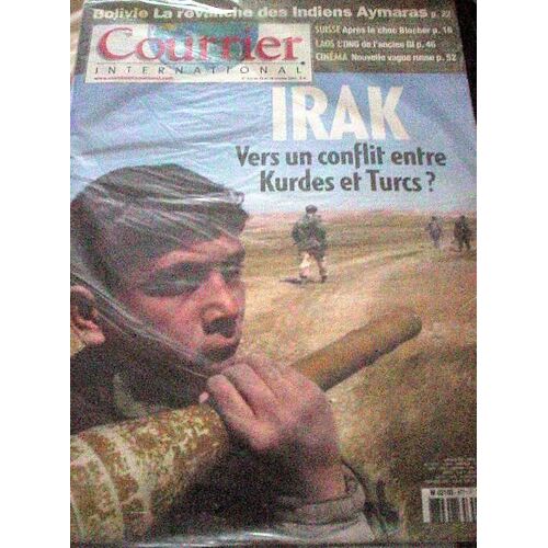 Courrier International N° 677 : Irak : Vers Un Conflit Entre Kurdes Et Turcs ?