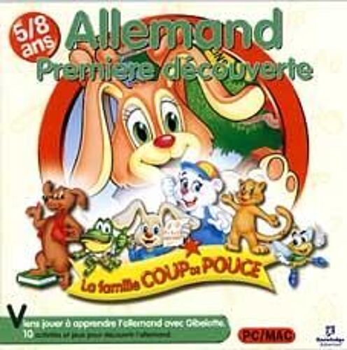 La Famille Coup De Pouce Decouvre L'allemand 5/8 Ans Pc