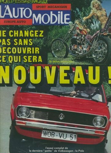 L'automobile N°348 - Ne Changez Pas Sans Découvrir Ce Qui Sera Nouveau