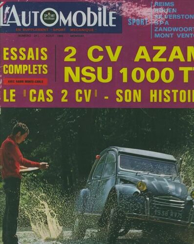 L Automobile N° 241 2 Cv Azam - Nsu 1000 Tt