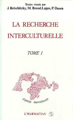 La Recherche Interculturelle Tome 1