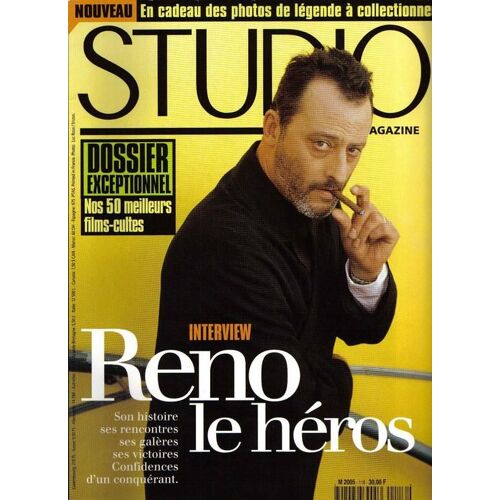 Magazine Studio Magazine N° 116 : Reno - Nos 50 Meilleurs Films Cultes