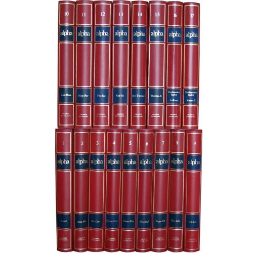 Alpha Encyclopédie En 17 Volumes