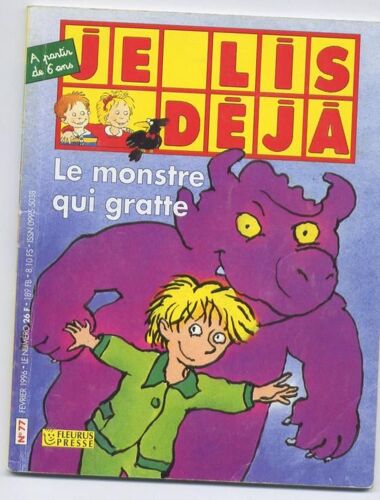 Je Lis Déjà Hors-Série N° 77 : Le Monstre Qui Gratte