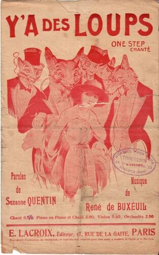 Y'a Des Loups One Step Chante - Paroles De Suzzane Quentin , Musique De René De Buxeuil