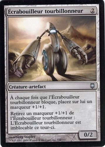 Ecrabouilleur Tourbillonneur - Sombracier - Vf