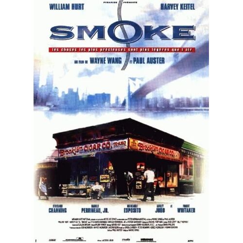 Affiche Originale 120x160 Film "Smoke" De Paul Auster Et Wayne Wang